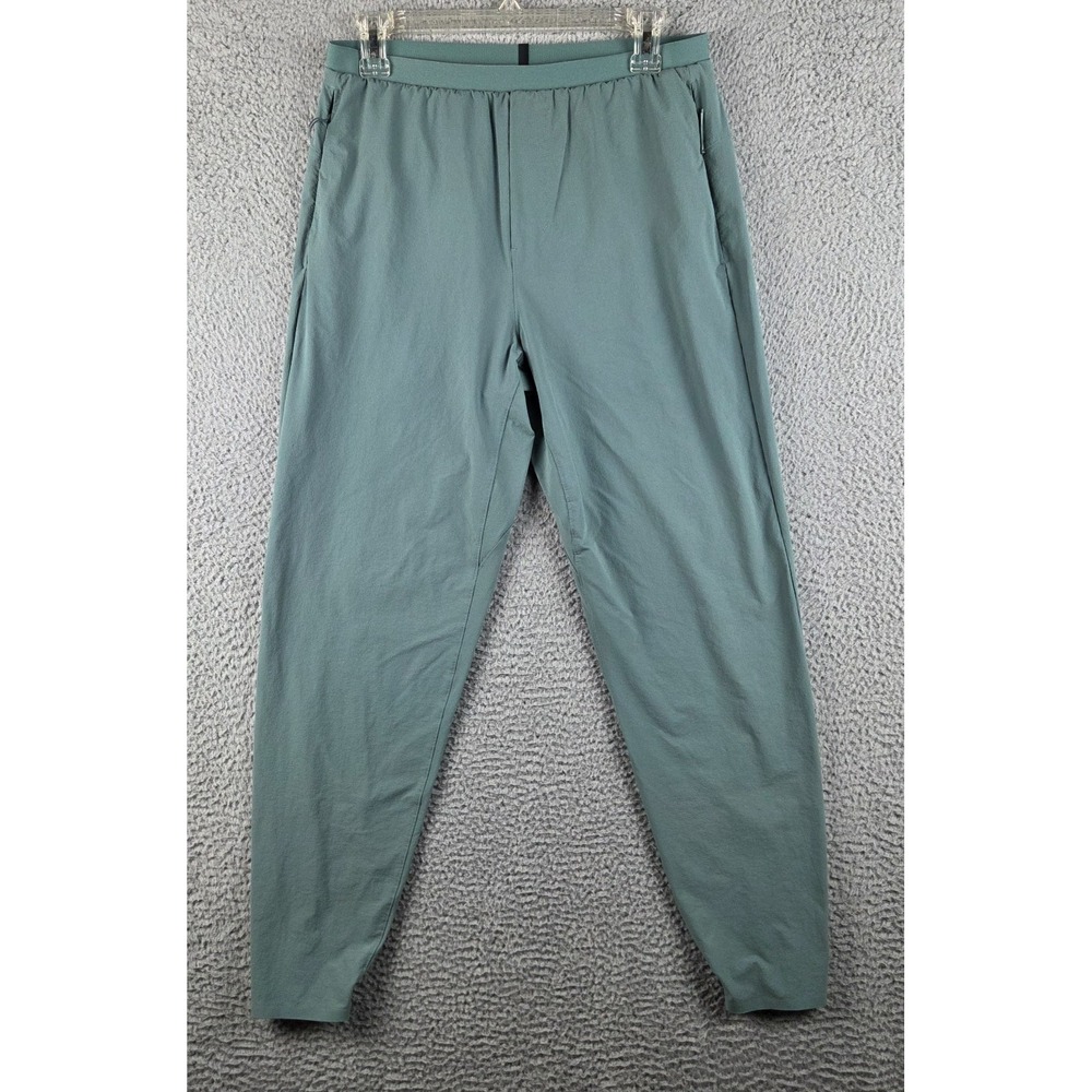 Lululemon Run State Running Jogger Pants Green Mens Medium